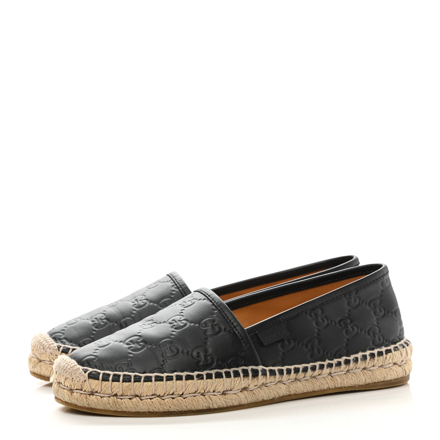 Guccissima Signature Espadrilles 37.5 Black