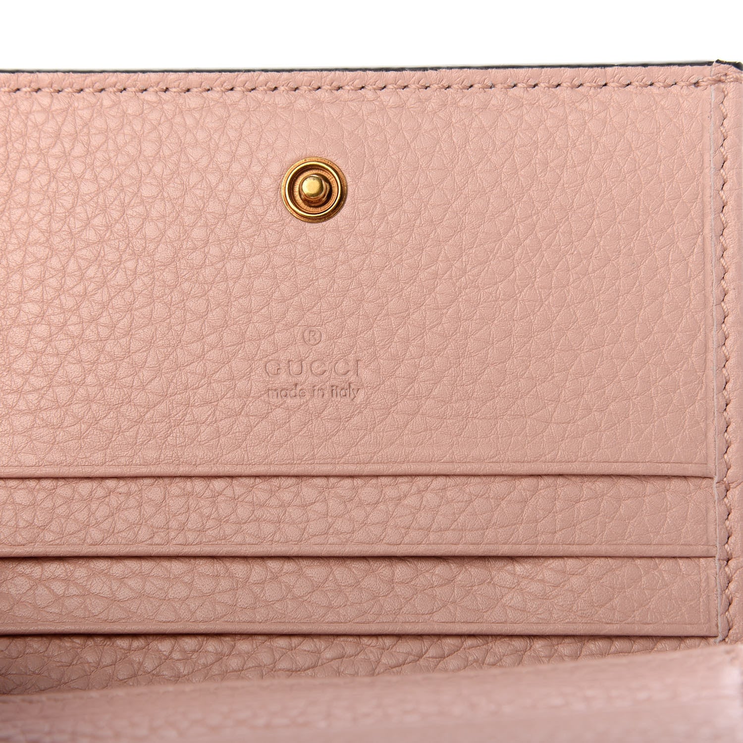 Gucci Cellarius Calfskin Blind for Love Animalier Card Case Perfect Pink 6 of 7