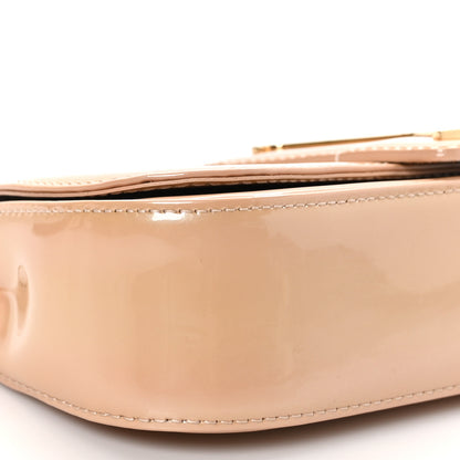 Louis Vuitton Patent Sobe Clutch Creme 9 of 10