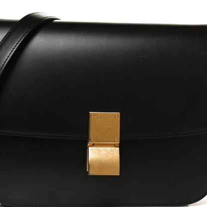 Celine Box Calfskin Medium Classic Box Flap Bag Black 8 of 11