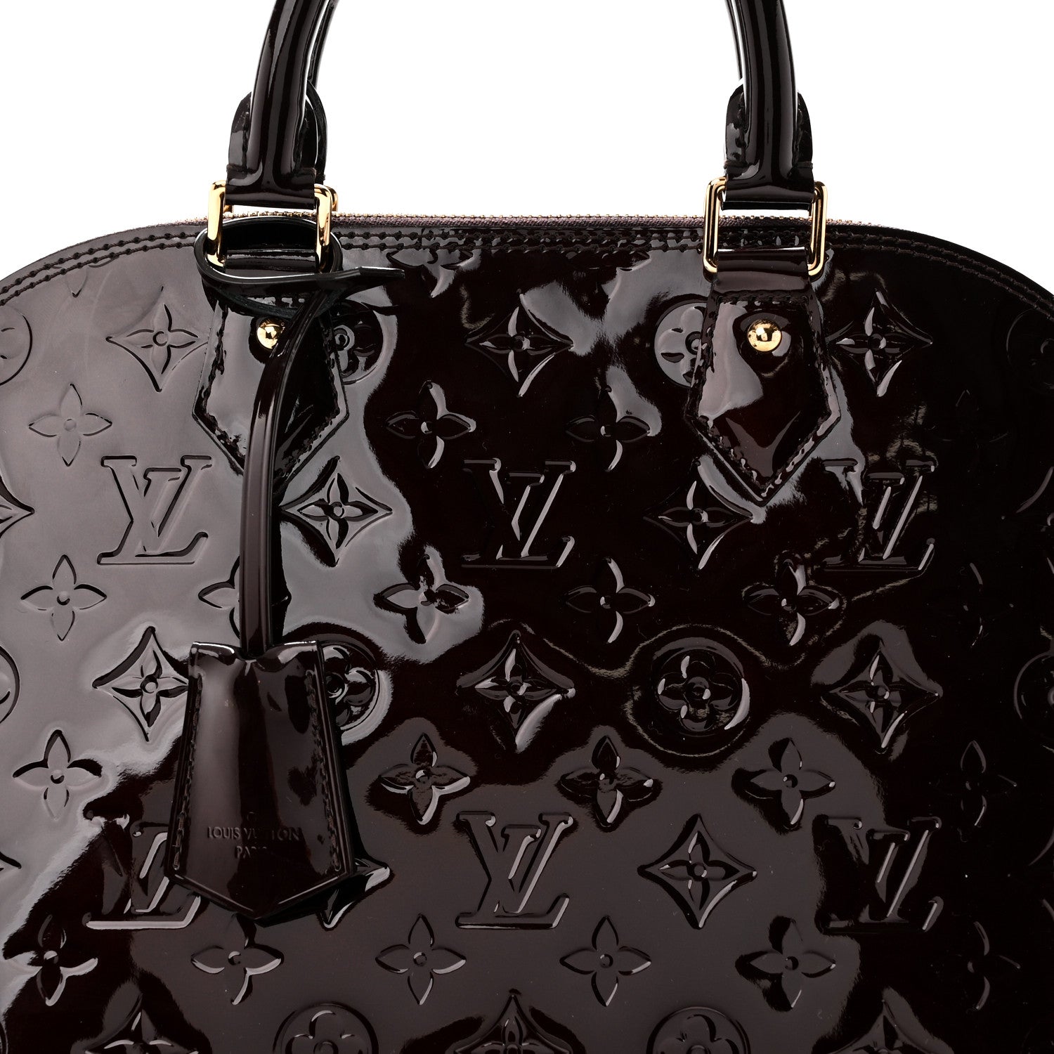 Louis Vuitton Vernis Alma PM Amarante 7 of 9