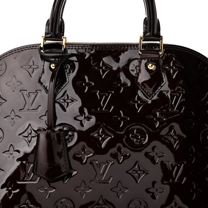 Louis Vuitton Vernis Alma PM Amarante 7 of 9