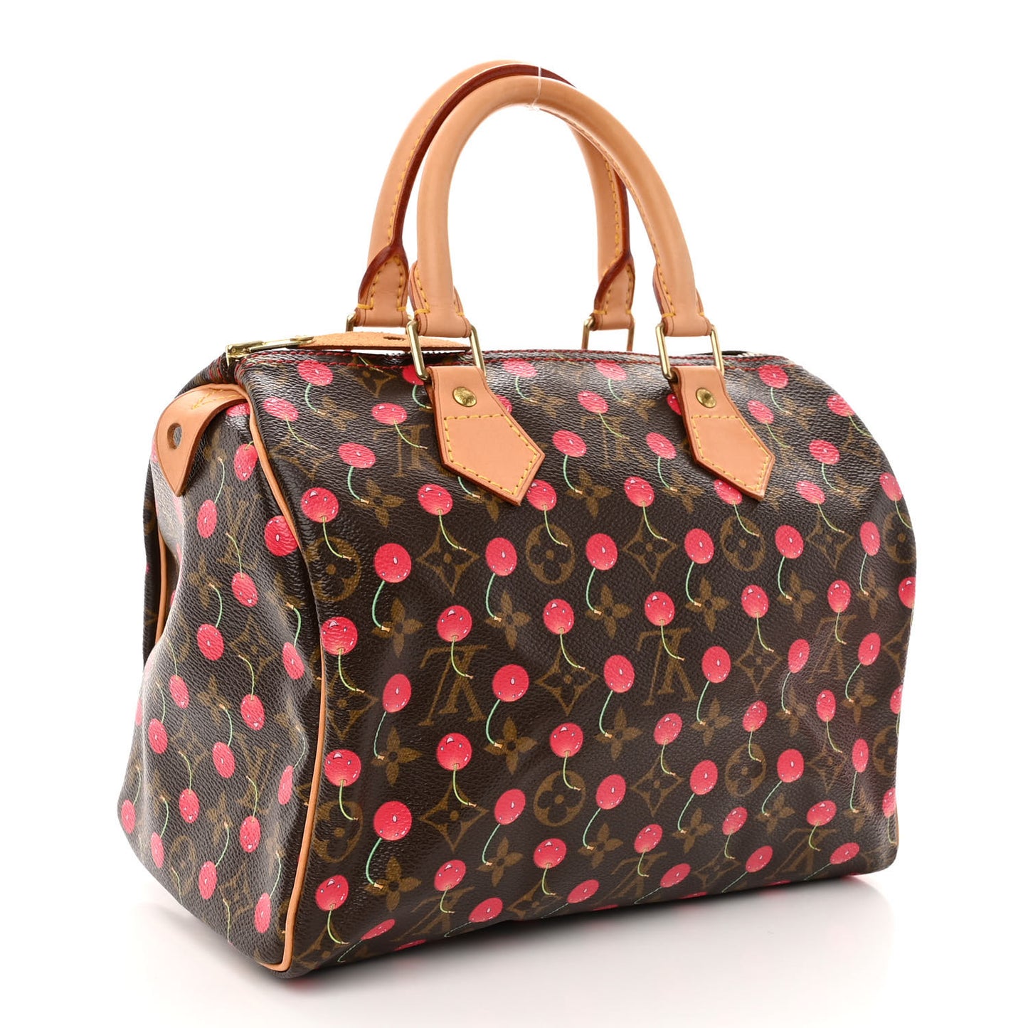 LOUIS VUITTON Monogram Cerises Speedy 25