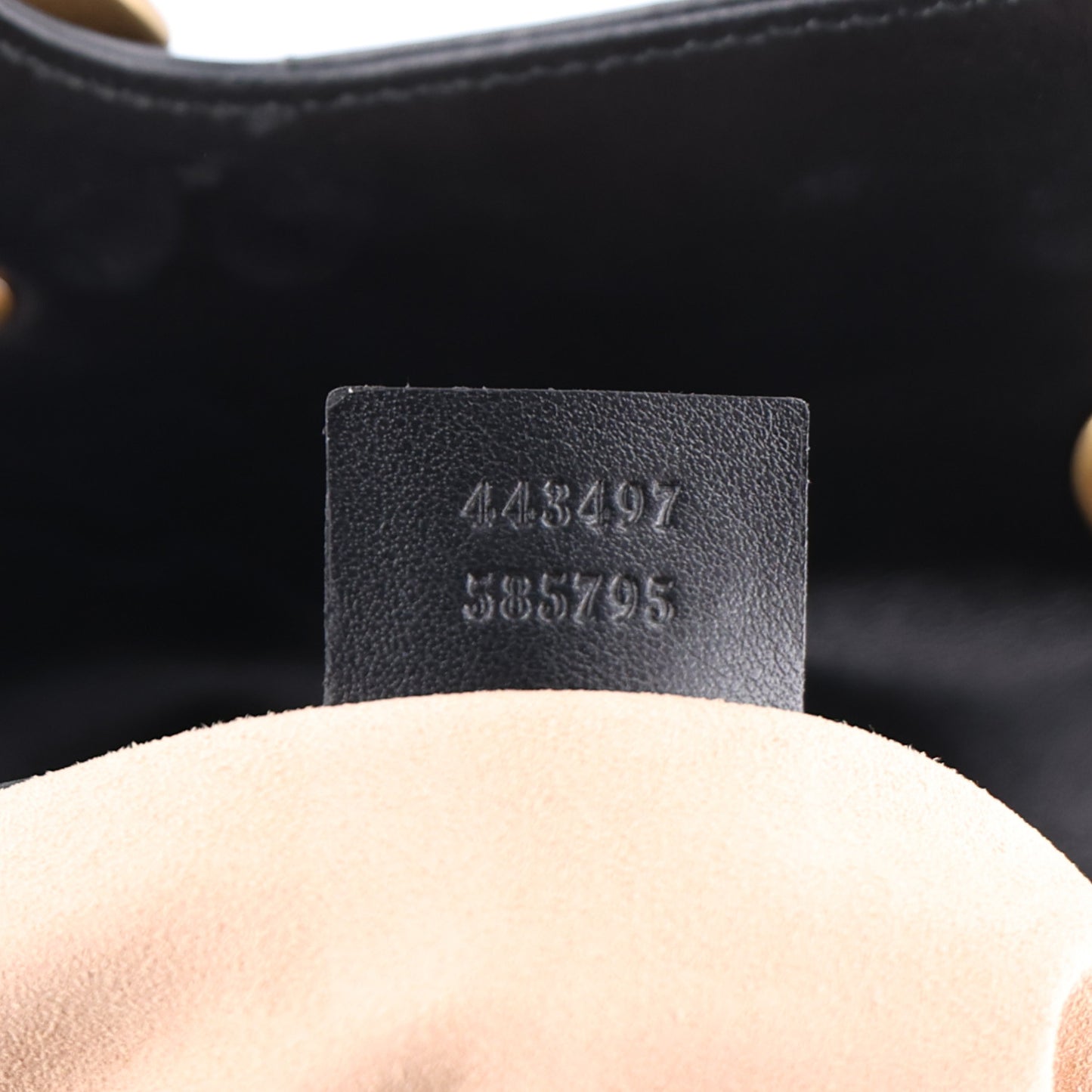 Calfskin Matelasse Small GG Marmont Shoulder Bag Black