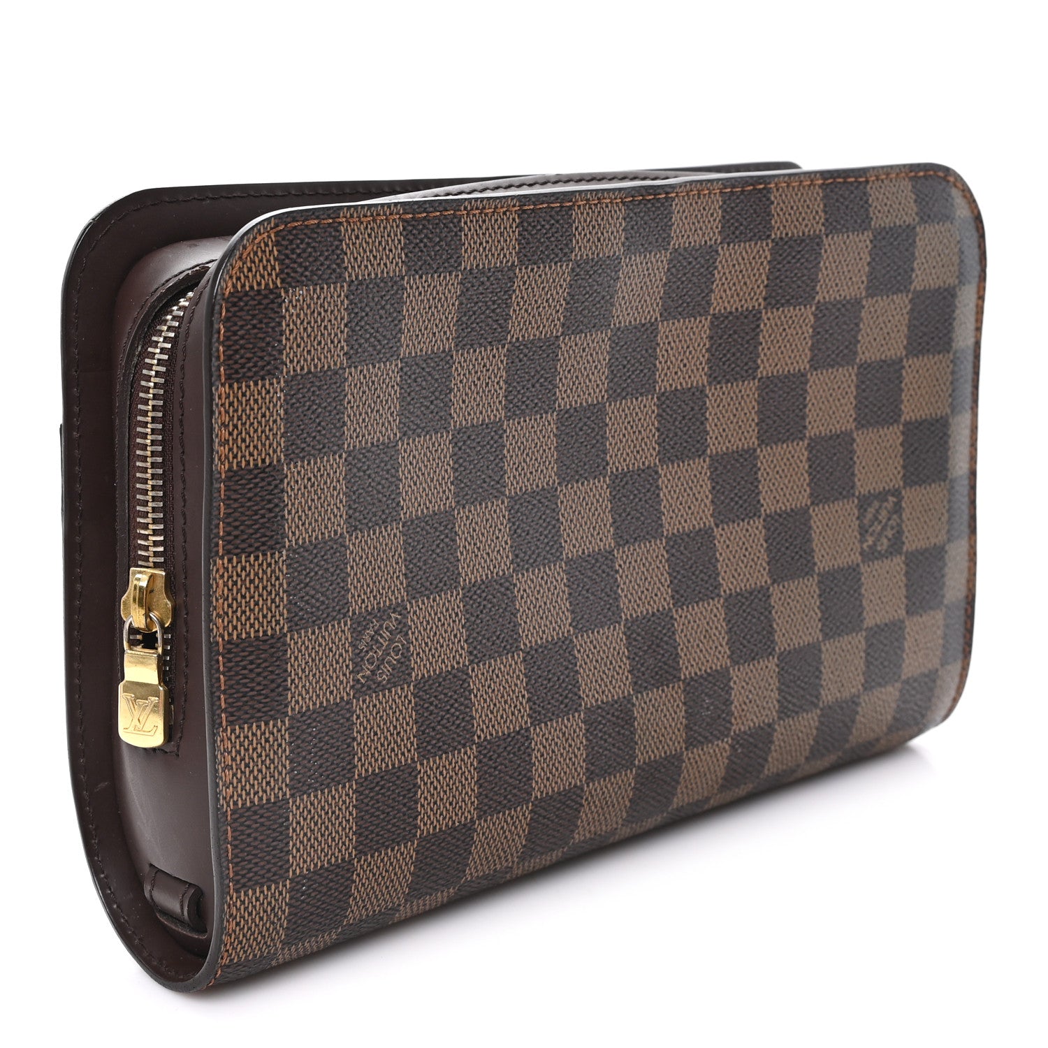 Louis Vuitton Damier Ebene Pochette Saint Louis Clutch 3 of 6