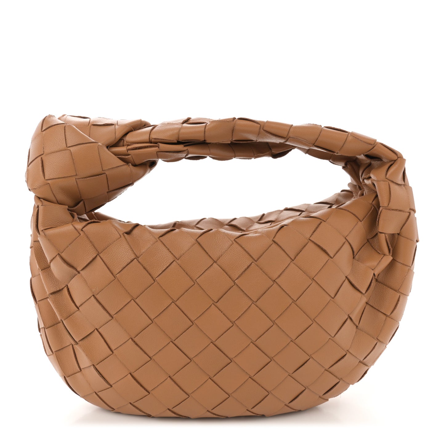 Nappa Intrecciato Mini Jodie Caramel
