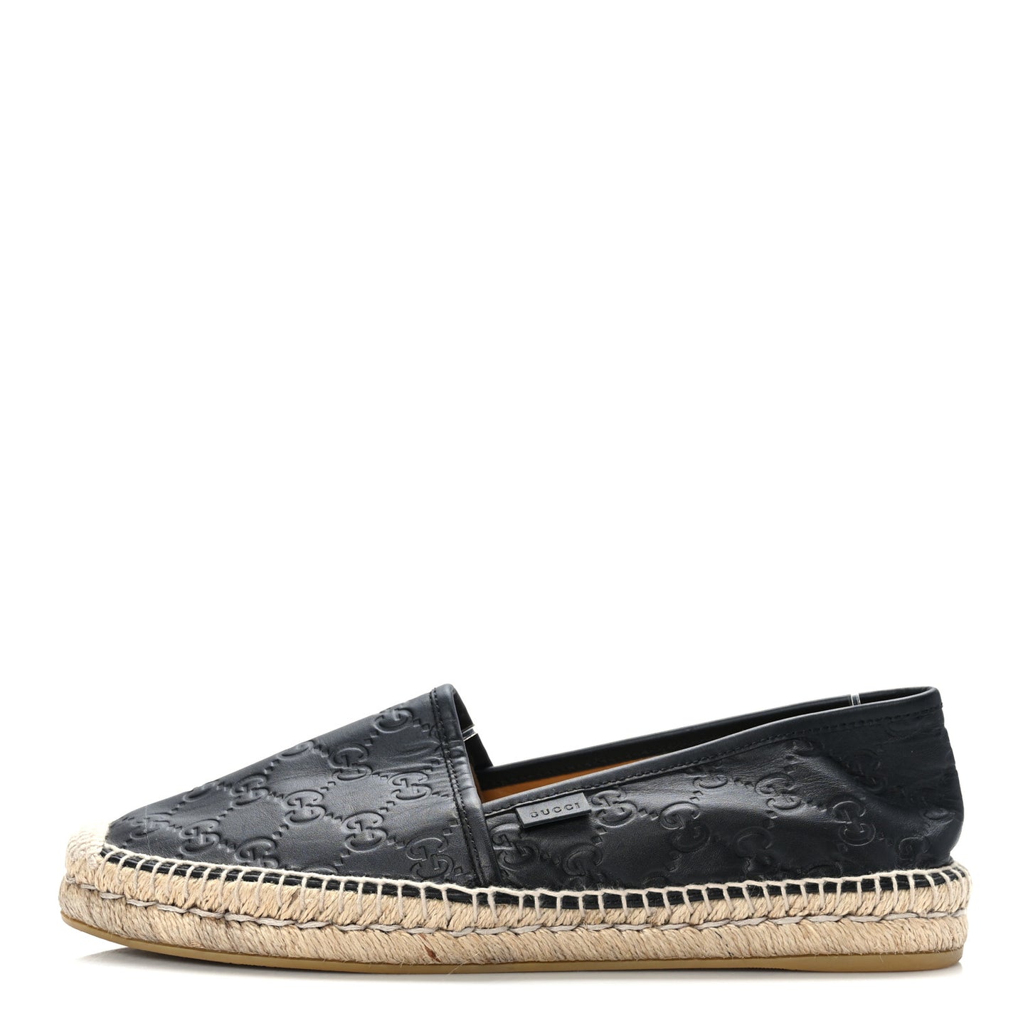 Microguccissima Signature Espadrilles 41 Black
