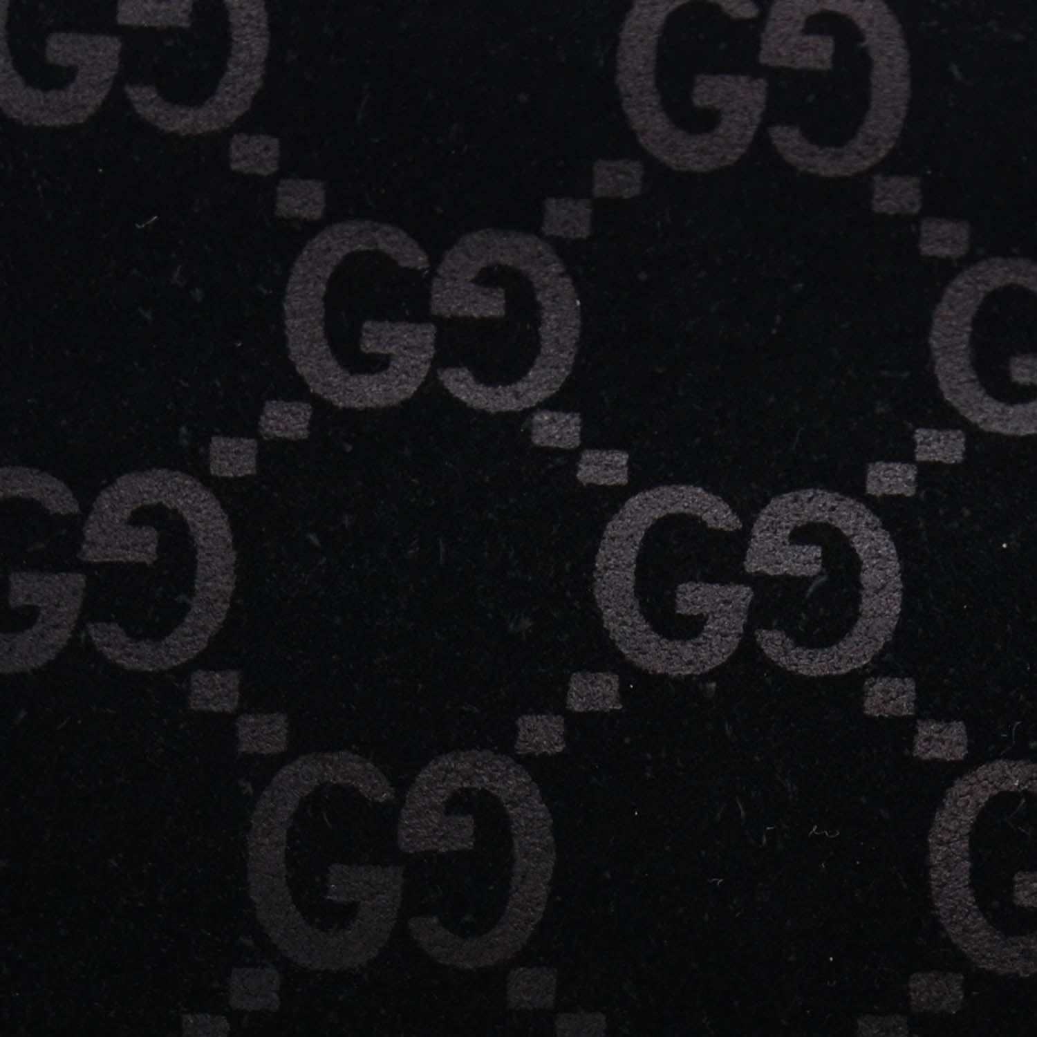 Gucci Suede Guccissima Small Hobo Black 5 of 9