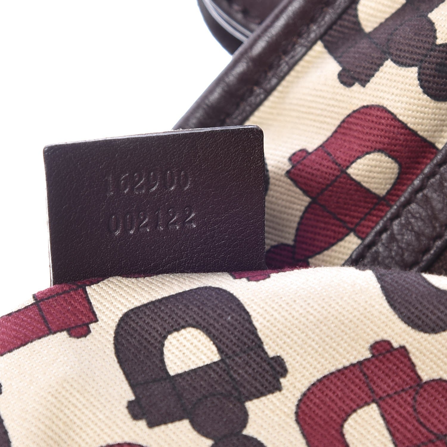 Gucci Guccissima Small Pelham Shoulder Bag Chocolate 7 of 7