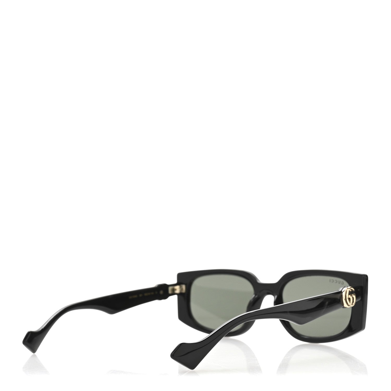 Gucci Acetate Rectangle Frame Sunglasses GG1534S Black 4 of 9