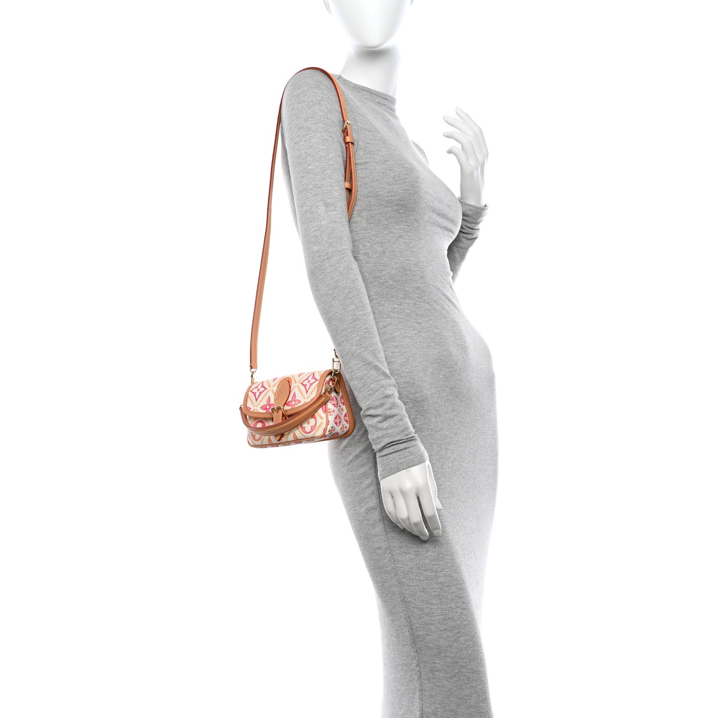 Monogram LV By the Pool Nano Diane Coral