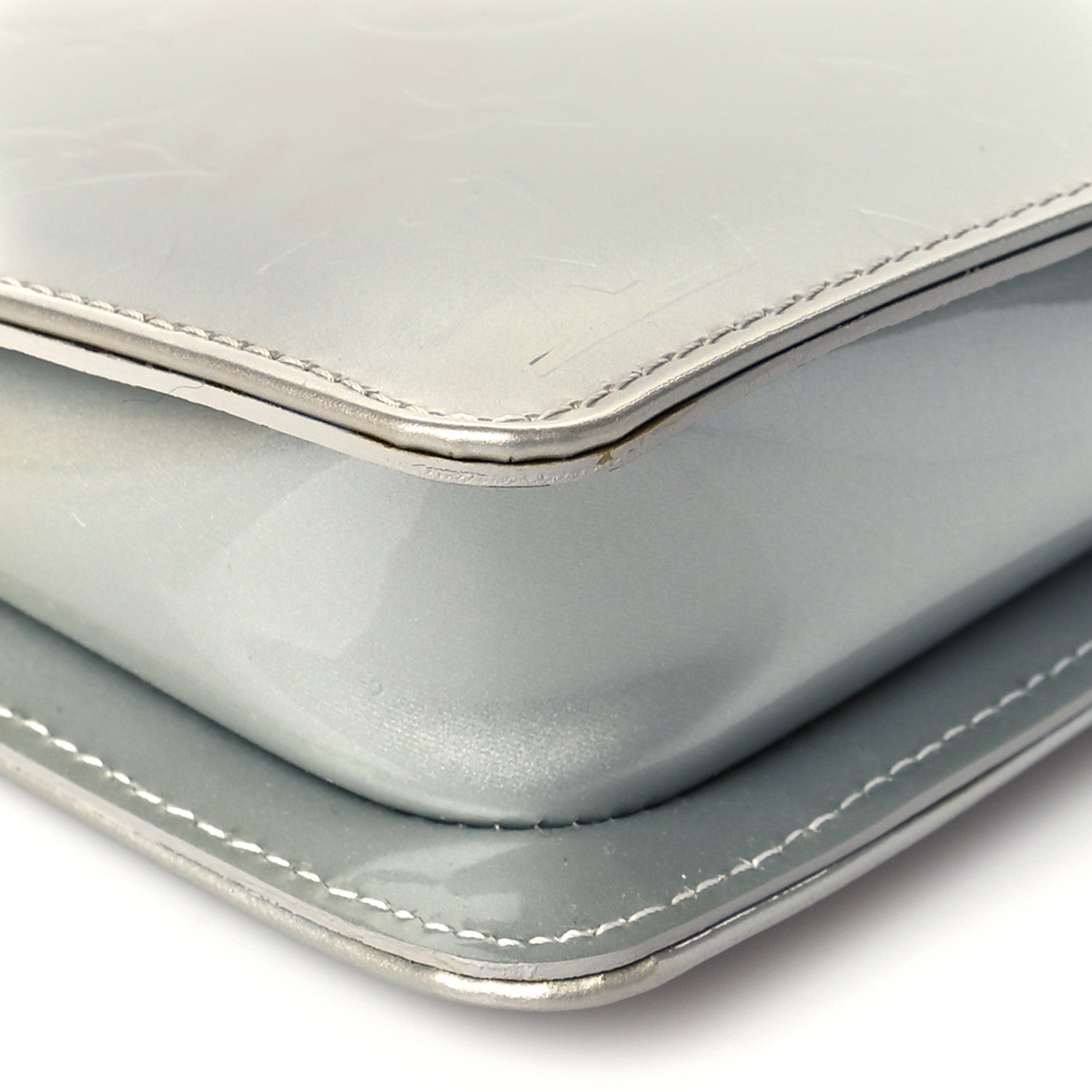 Louis Vuitton Vernis Lexington Pochette Silver 9 of 13