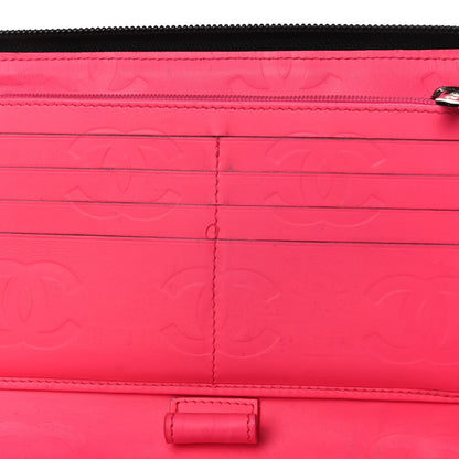Chanel Calfskin Cambon Zip Around Organizer Wallet Black 17 of 21
