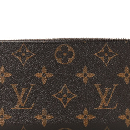 Louis Vuitton Monogram Clemence Wallet Fuchsia 7 of 10