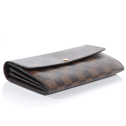 Louis Vuitton Damier Ebene Sarah Wallet 4 of 7