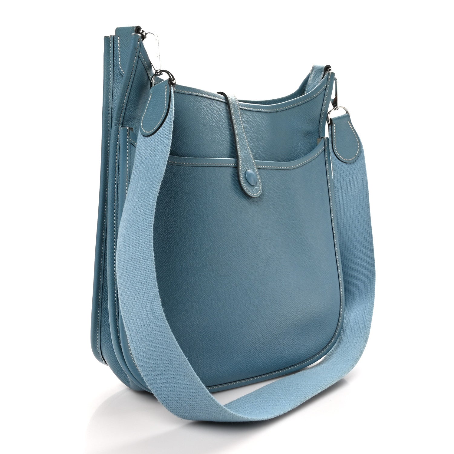 Hermes Epsom Evelyne PM Blue Jean 3 of 11