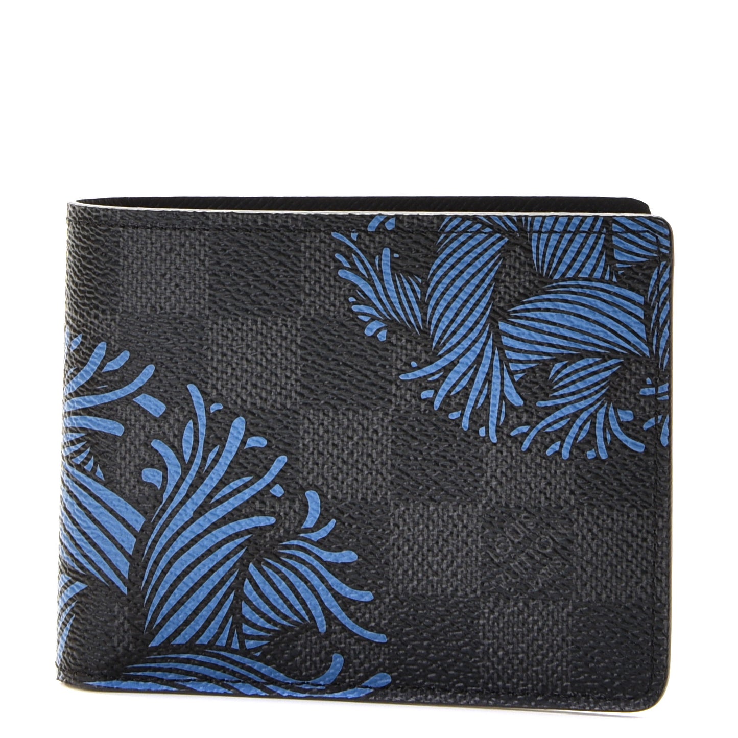 Damier Graphite Rope Slender Wallet Blue
