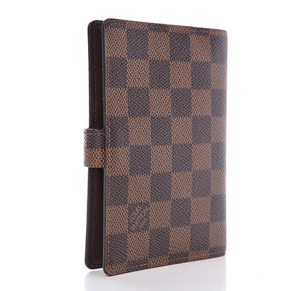Louis Vuitton Damier Ebene Small Ring Agenda Cover 3 of 6