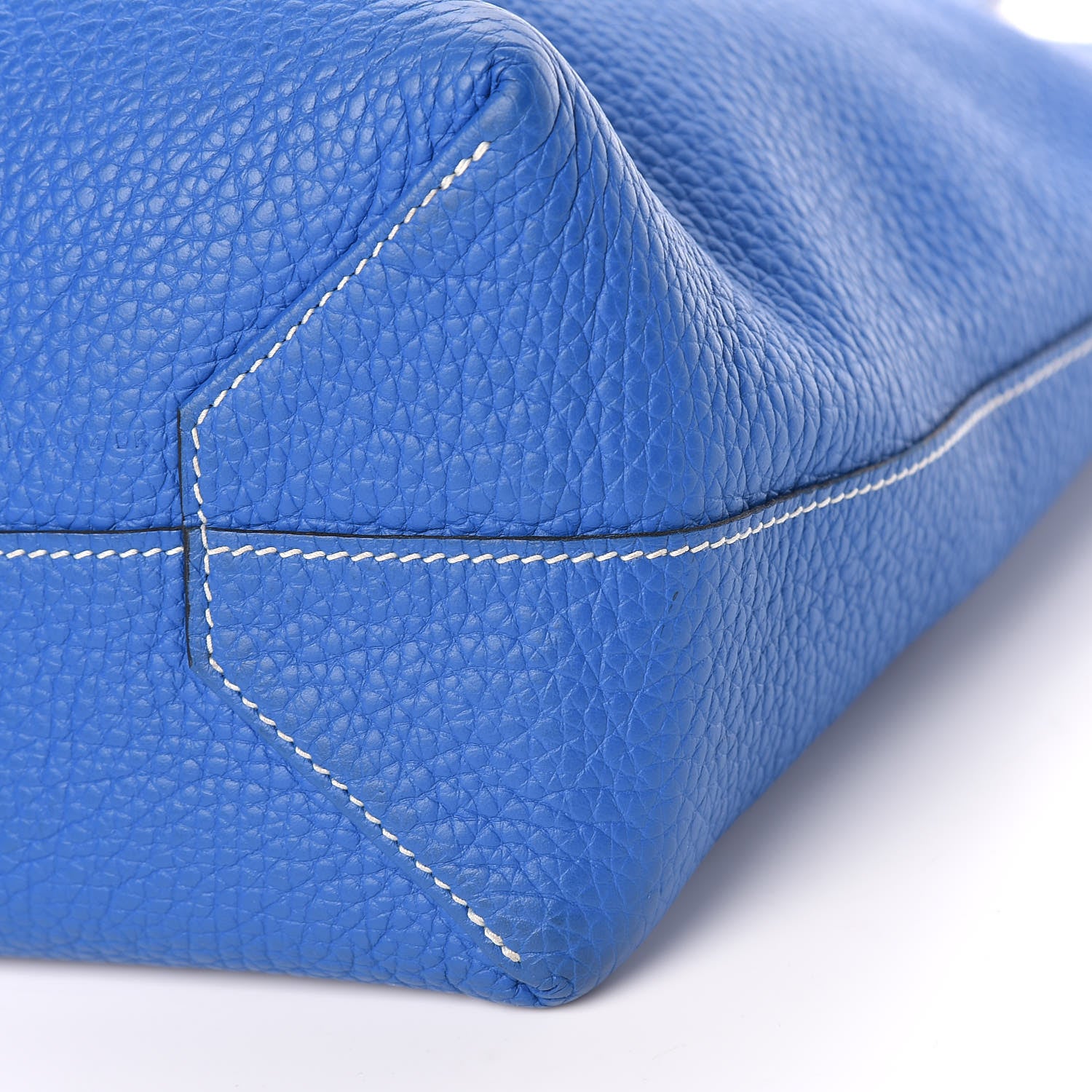 Hermes Taurillon Clemence Double Sens 45 Reversible Tote Bleu Encre Zellige 14 of 29