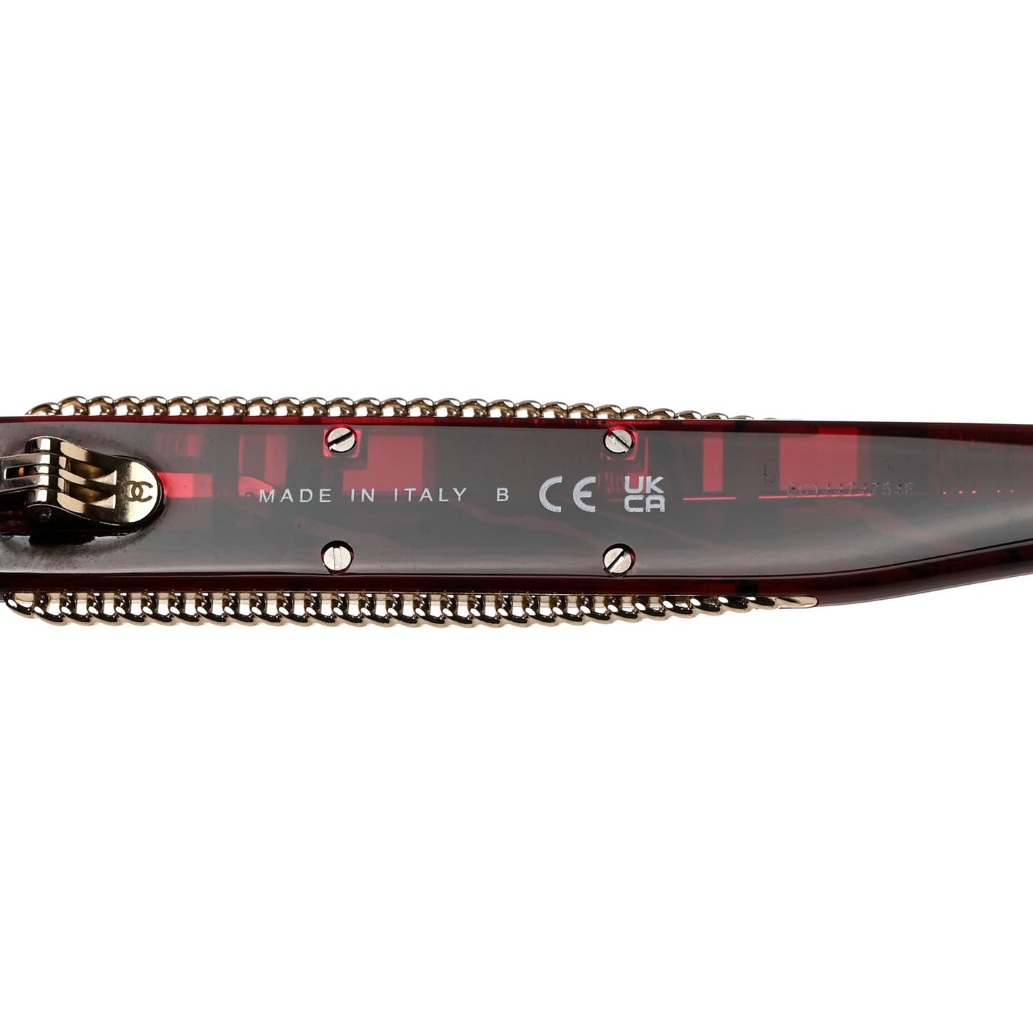 Acetate CC Sunglasses 5516-A Red