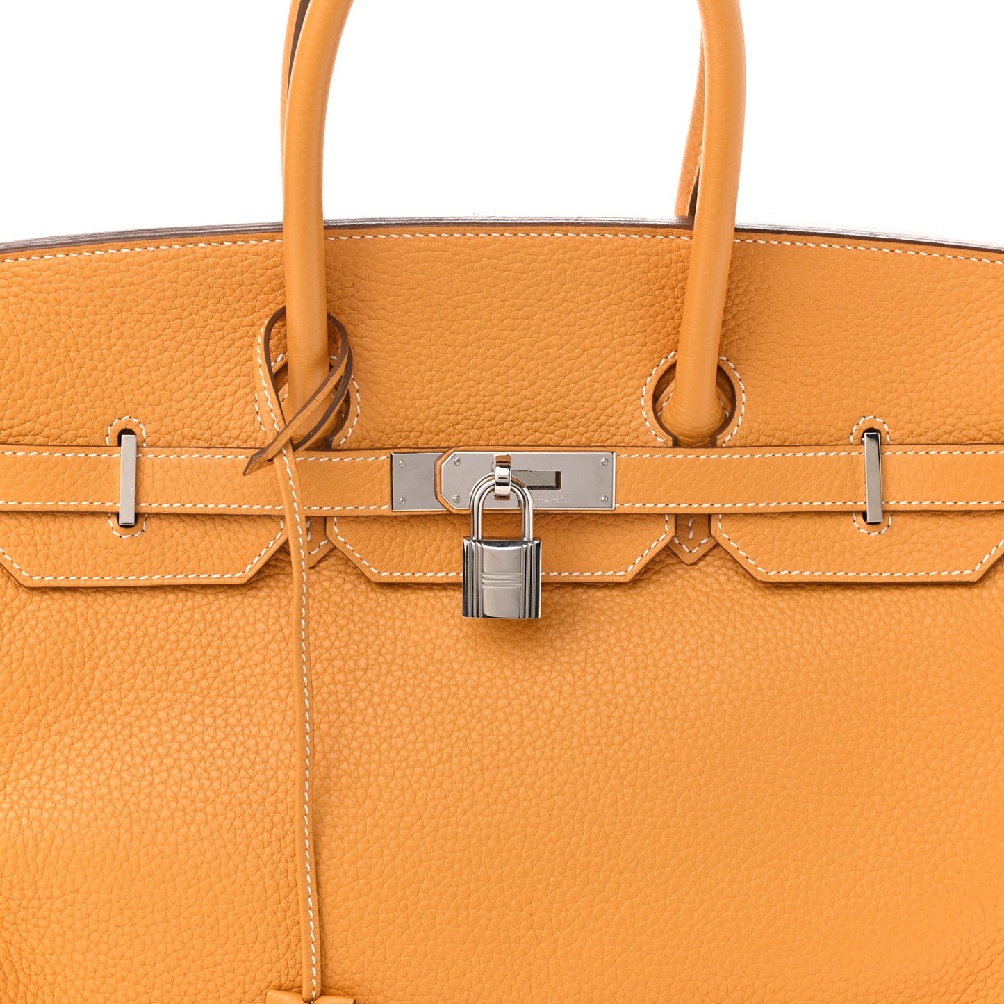 Taurillon Clemence Birkin 35 Moutarde