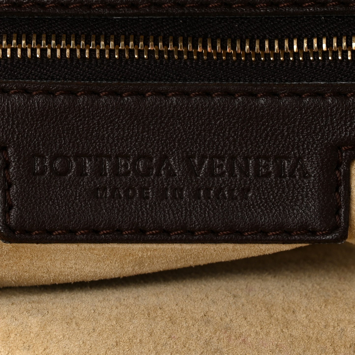 Nappa Intrecciato Medium Veneta Hobo Ebano