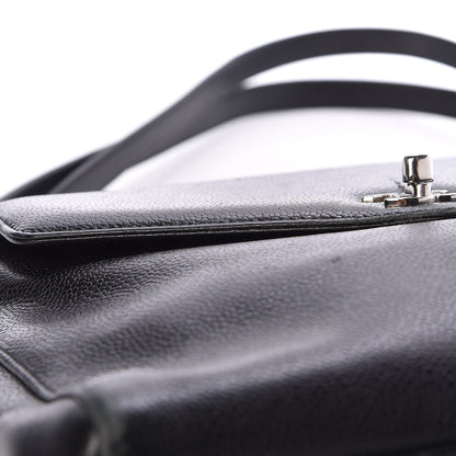 Chanel Caviar Flap Shoulder Bag Black 16 of 17