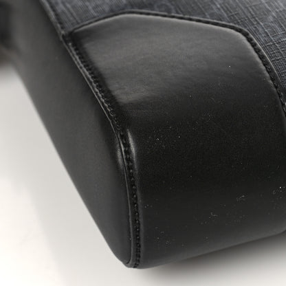 Gucci GG Supreme Monogram Appia Calfskin Web Briefcase Black 8 of 9