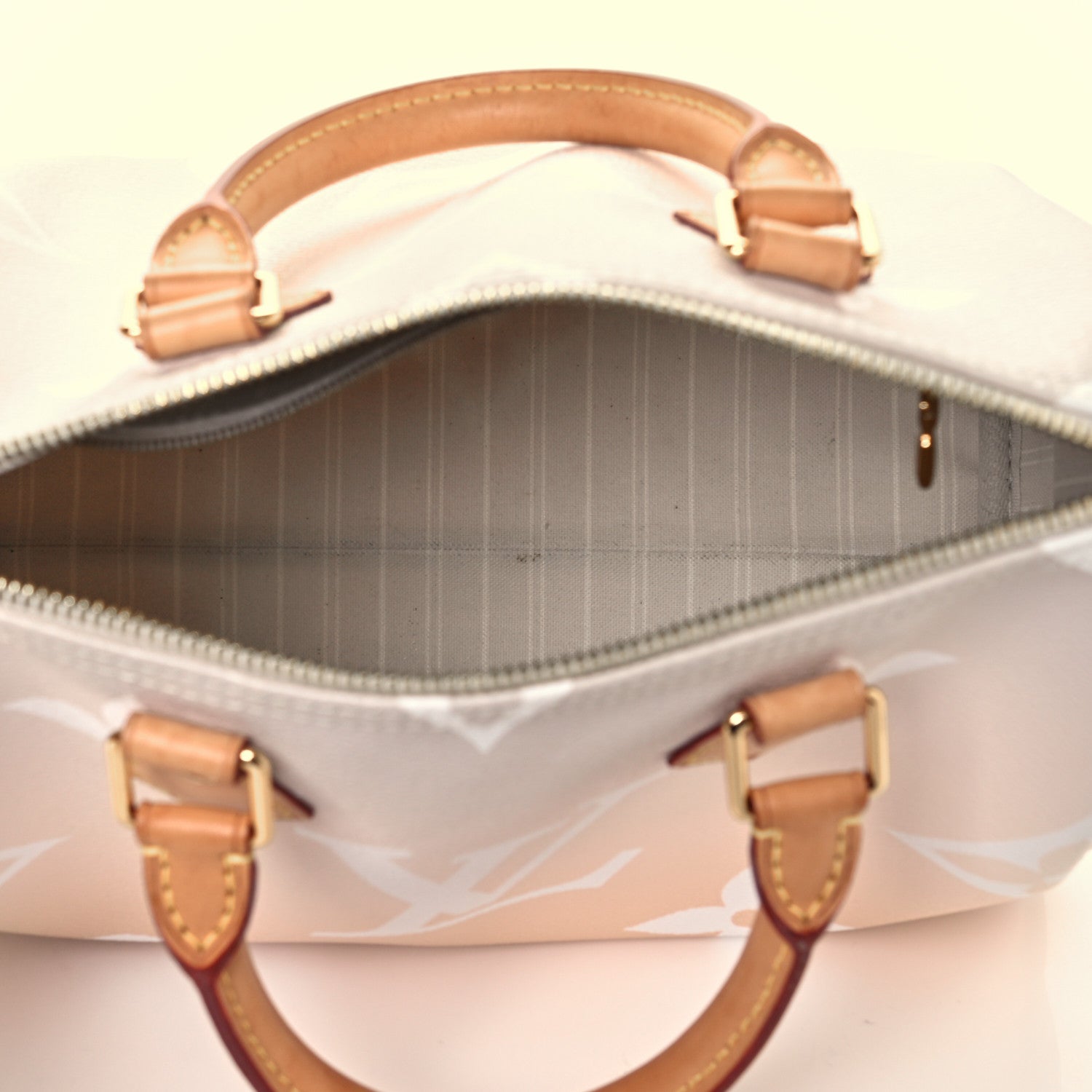 Louis Vuitton Monogram Giant By The Pool Speedy Bandouliere 25 Brume 5 of 10