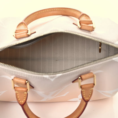 Louis Vuitton Monogram Giant By The Pool Speedy Bandouliere 25 Brume 5 of 10