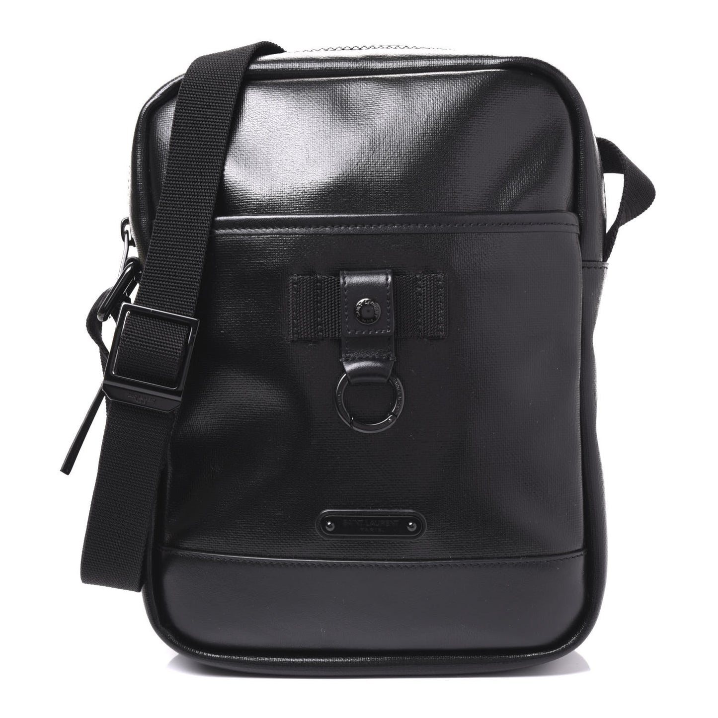 Coated Canvas Rivington Race Pouch Black
