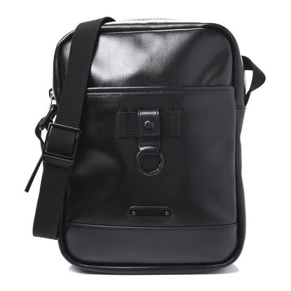 Saint Laurent Coated Canvas Rivington Race Pouch Black 1 of 8