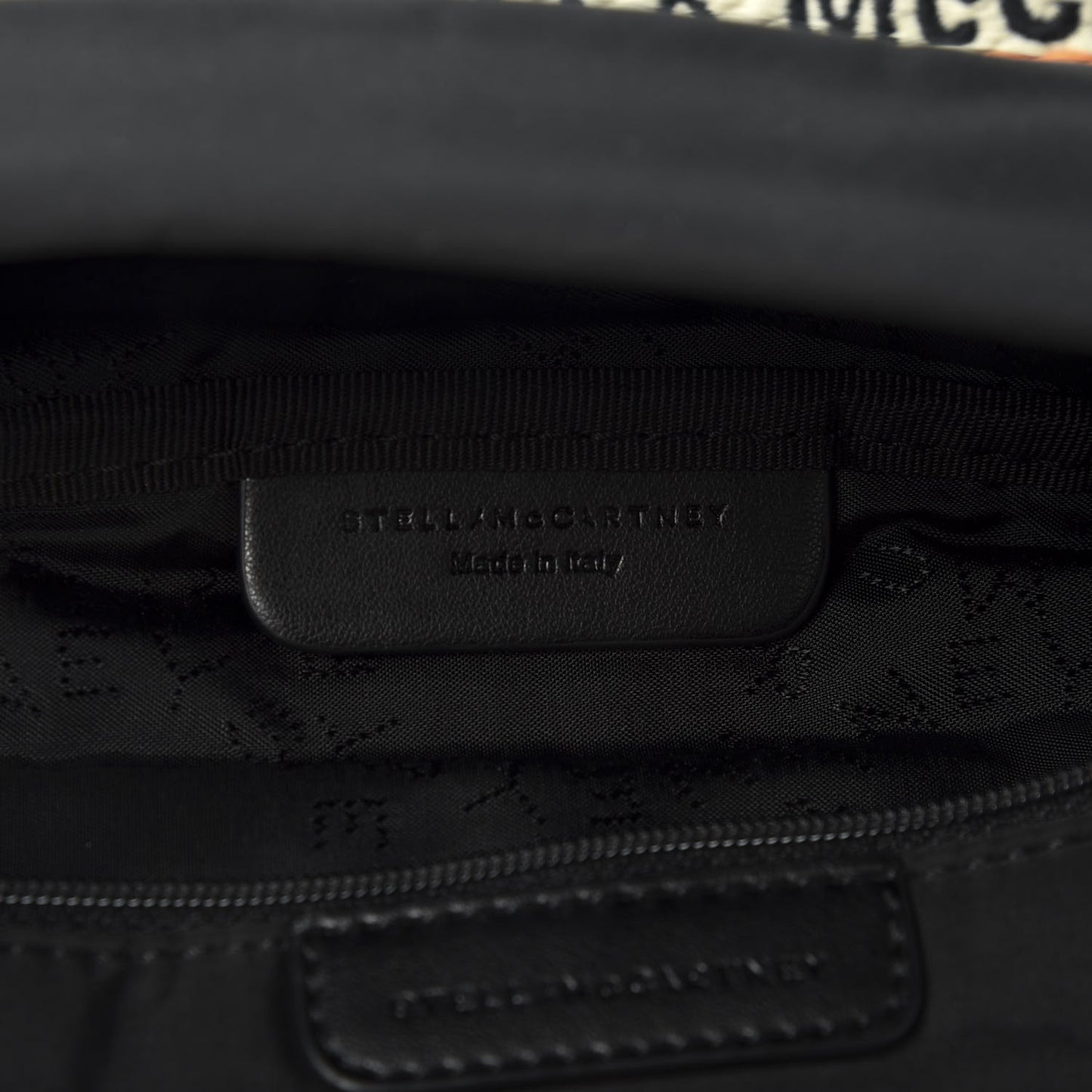 Eco Padded Nylon Logo Falabella Bum Bag Black Multicolor