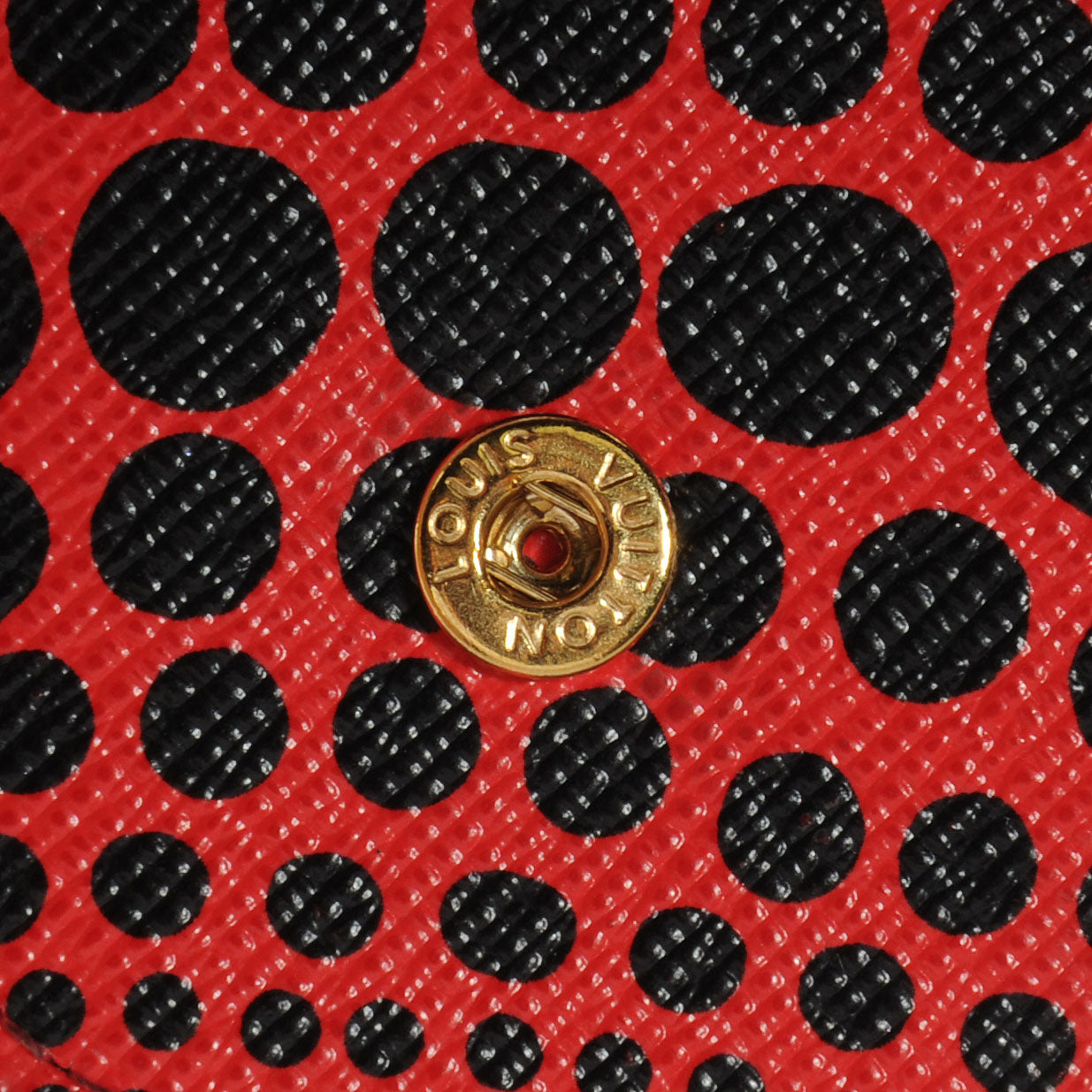 Monogram Kusama Waves Insolite Wallet Red