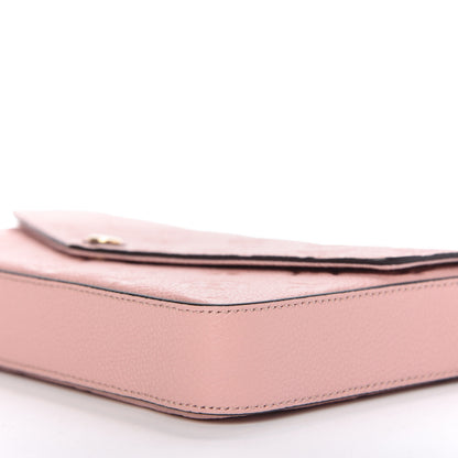 Louis Vuitton Empreinte Pochette Felicie Chain Wallet Rose Poudre 8 of 11