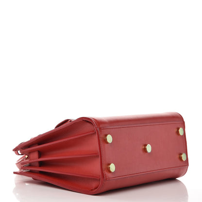 Saint Laurent Calfskin Nano Sac De Jour Lipstick Red 5 of 8