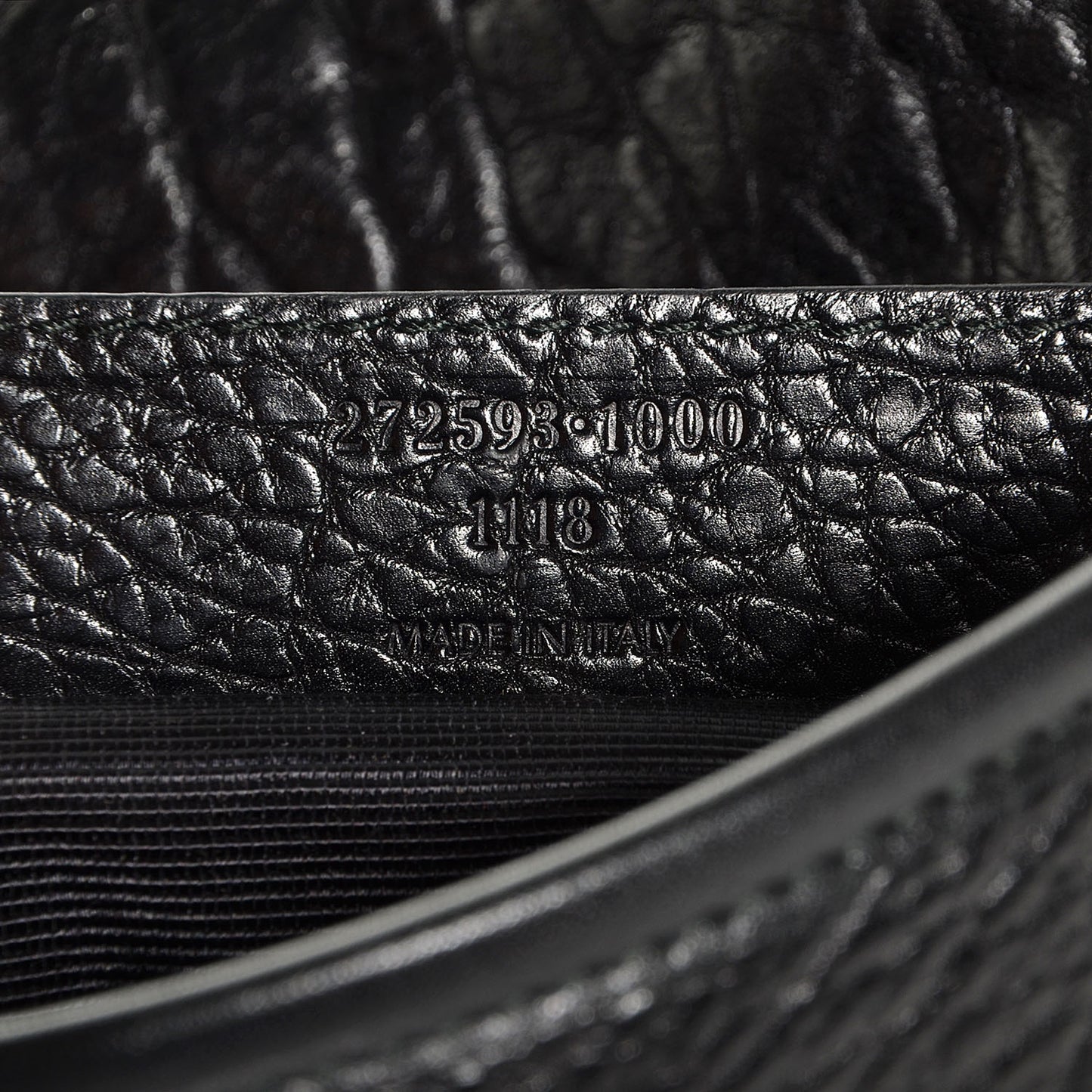 Bison Ancre Clutch Black