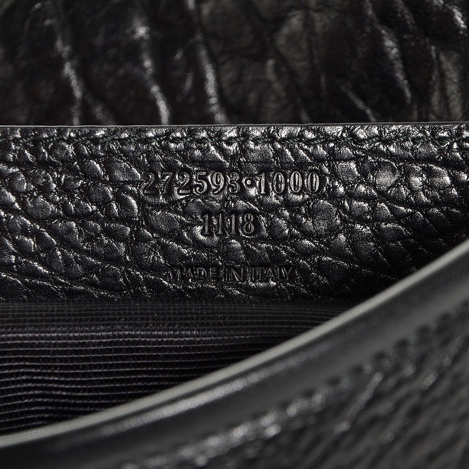 Balenciaga Bison Ancre Clutch Black 7 of 8