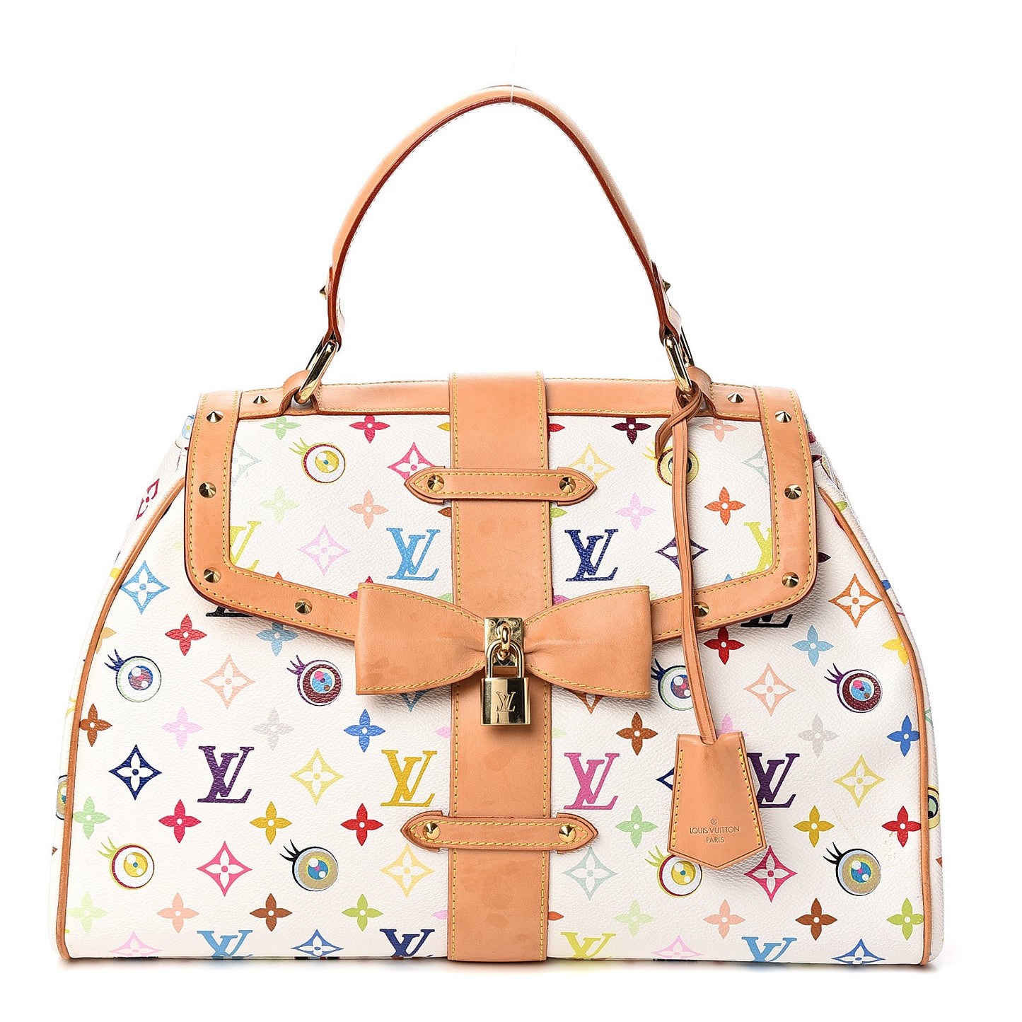 Monogram Multicolor Murakami Eye Love You White