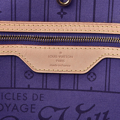 Louis Vuitton Monogram My LV Heritage Neverfull MM Violet 7 of 13