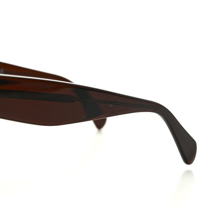 Celine Acetate Cat Eye Sunglasses CL4004IN Havana Black 7 of 7