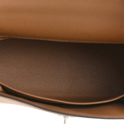Hermes Epsom Kelly Sellier 25 Chai 5 of 8