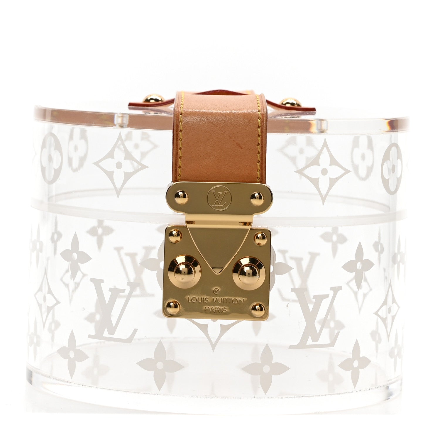 Louis Vuitton Transparent Plexiglass Box Scott 1 of 9