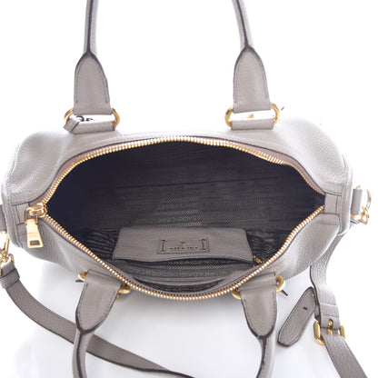 Prada Vitello Daino Shopping Satchel Argilla 5 of 18