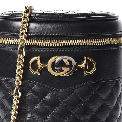 Gucci Calfskin Trapuntata Zumi Belt Bag Black 10 of 11