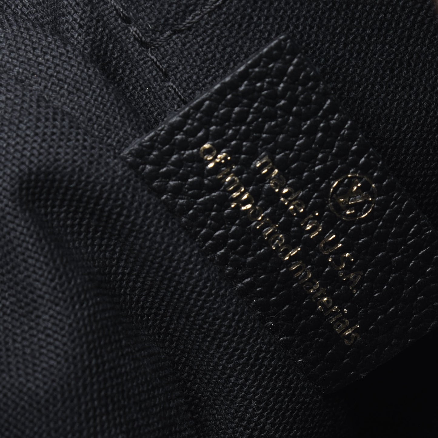 Monogram Pallas Clutch Black