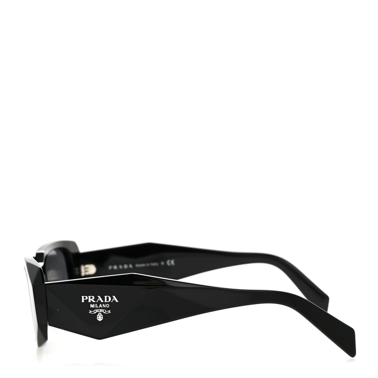 Acetate Symbole Sunglasses SPR 17W Black
