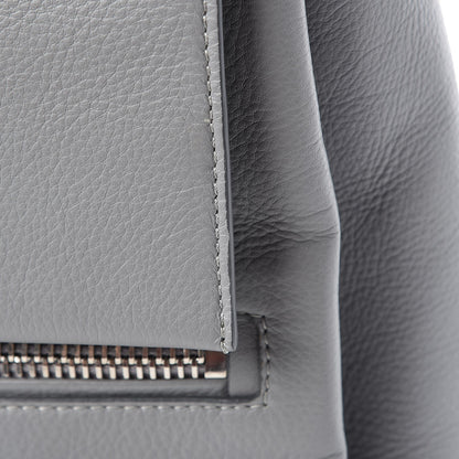 Givenchy Grained Calfskin Medium Pandora Pure Flap Bag Pearl Grey 9 of 9