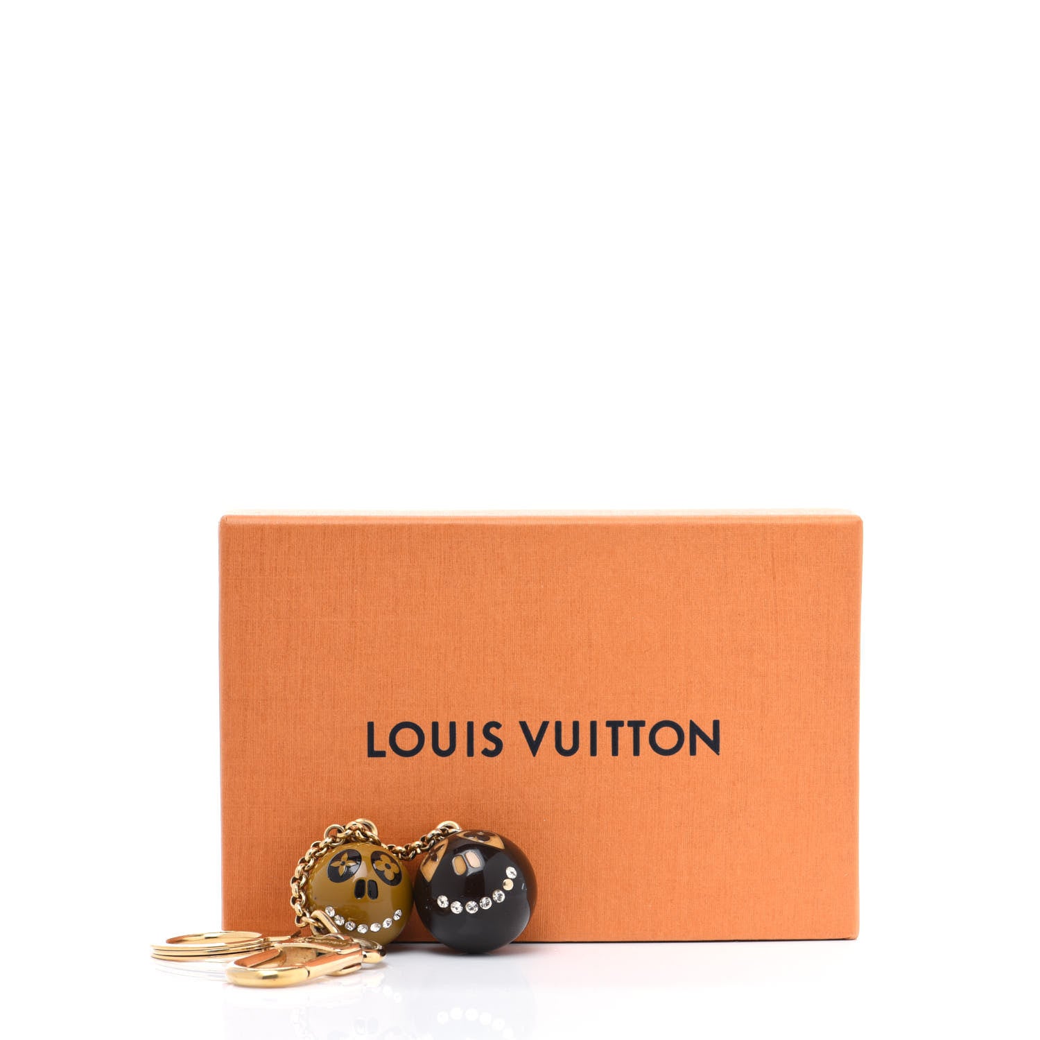 Louis Vuitton Halloween Jack and Lucie Key Holder Brown 5 of 5