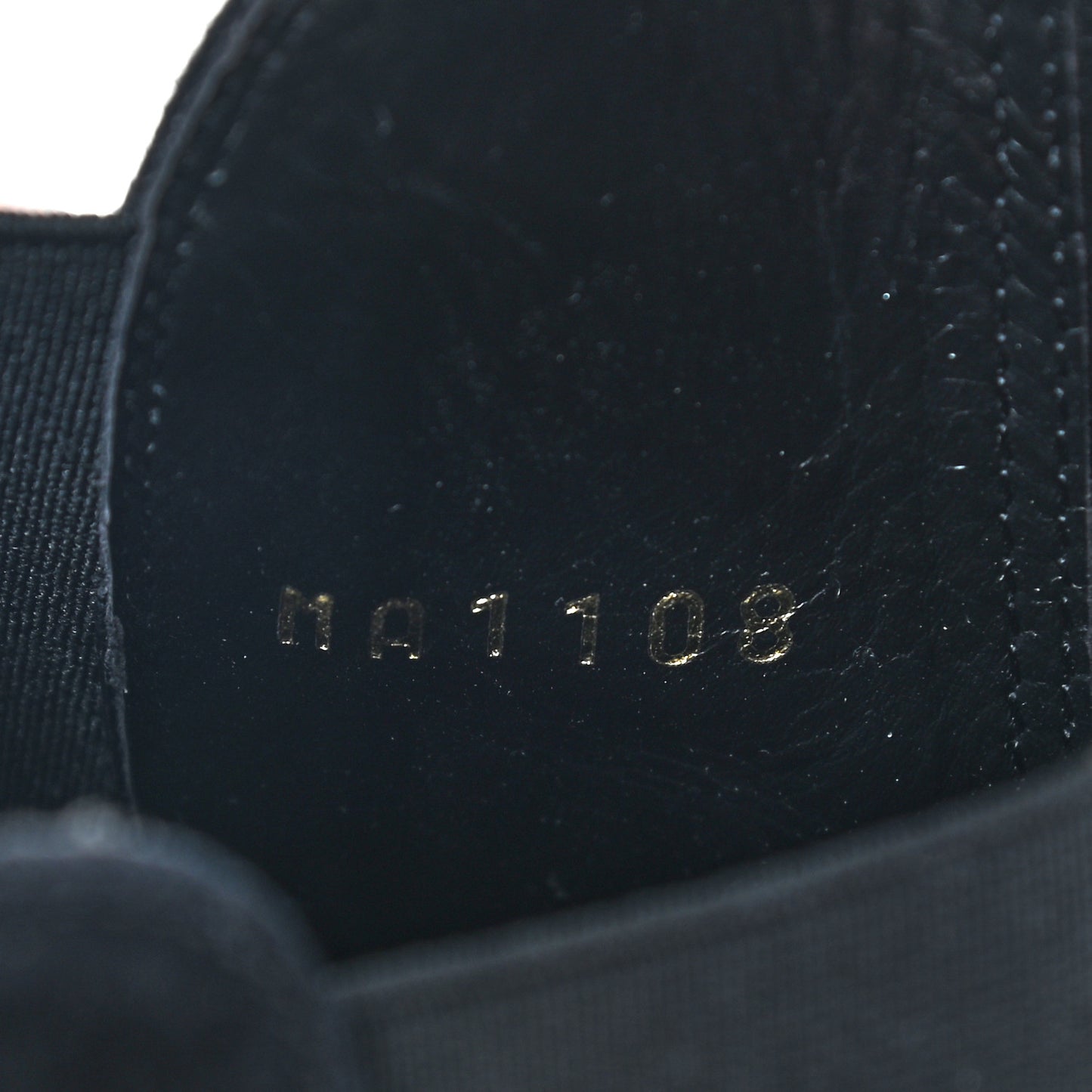 Suede Monogram Uniformes Cap Toe Chelsea 80mm Ankle Boots 40 Black